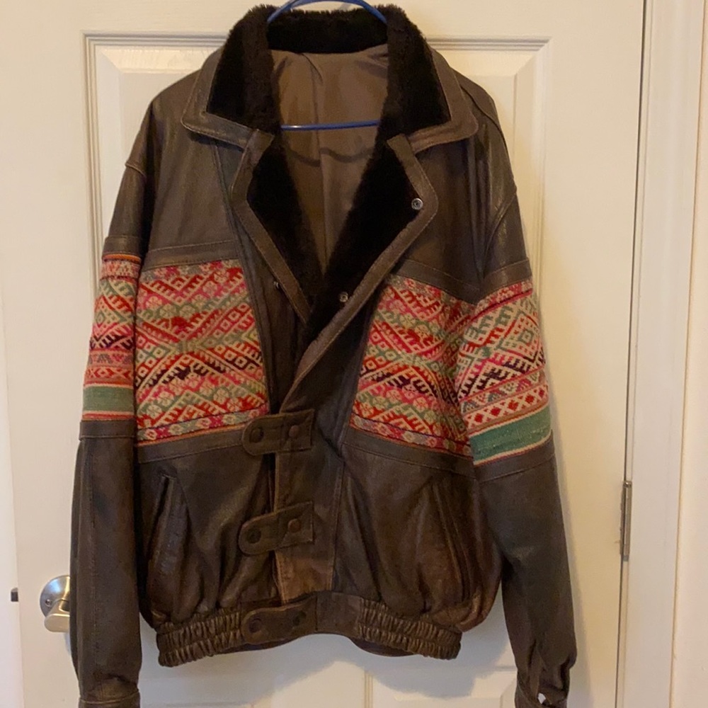 Unique Vintage Leather Jacket